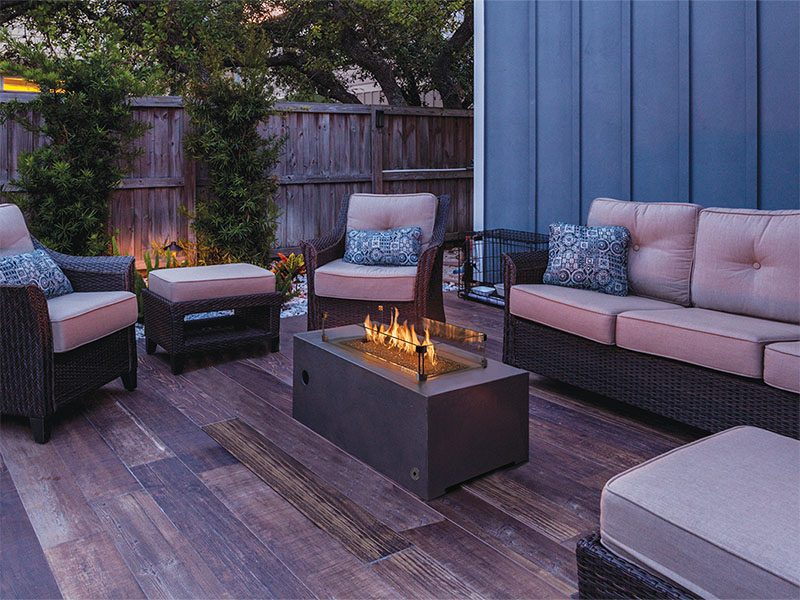 Linear Fire Pit Burner Inspiration | Fire Pits | Burners | Fire Garden ...